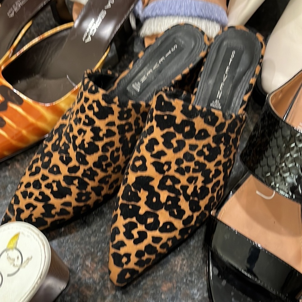 Steve Madden mules. Worn once!